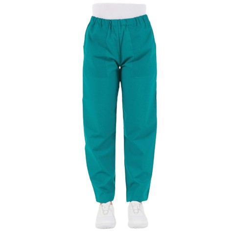 PANTALONE UNISEX cotone tg.XL - verde