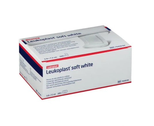 CEROTTO TNT LEUKOPLAST SOFT WHITE mm. 38x72 CF 100 PZ