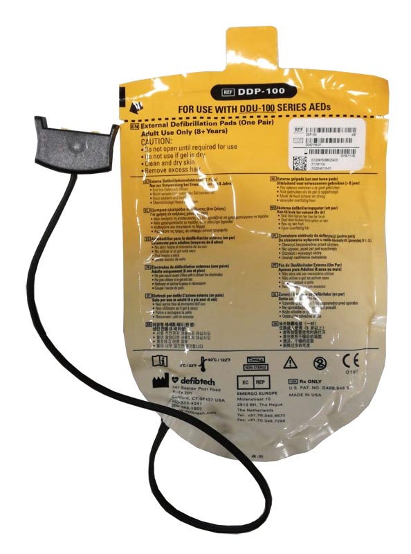 SET 2 ELETTRODI ADULTI PER DEFIBRILLATORE LIFELINE