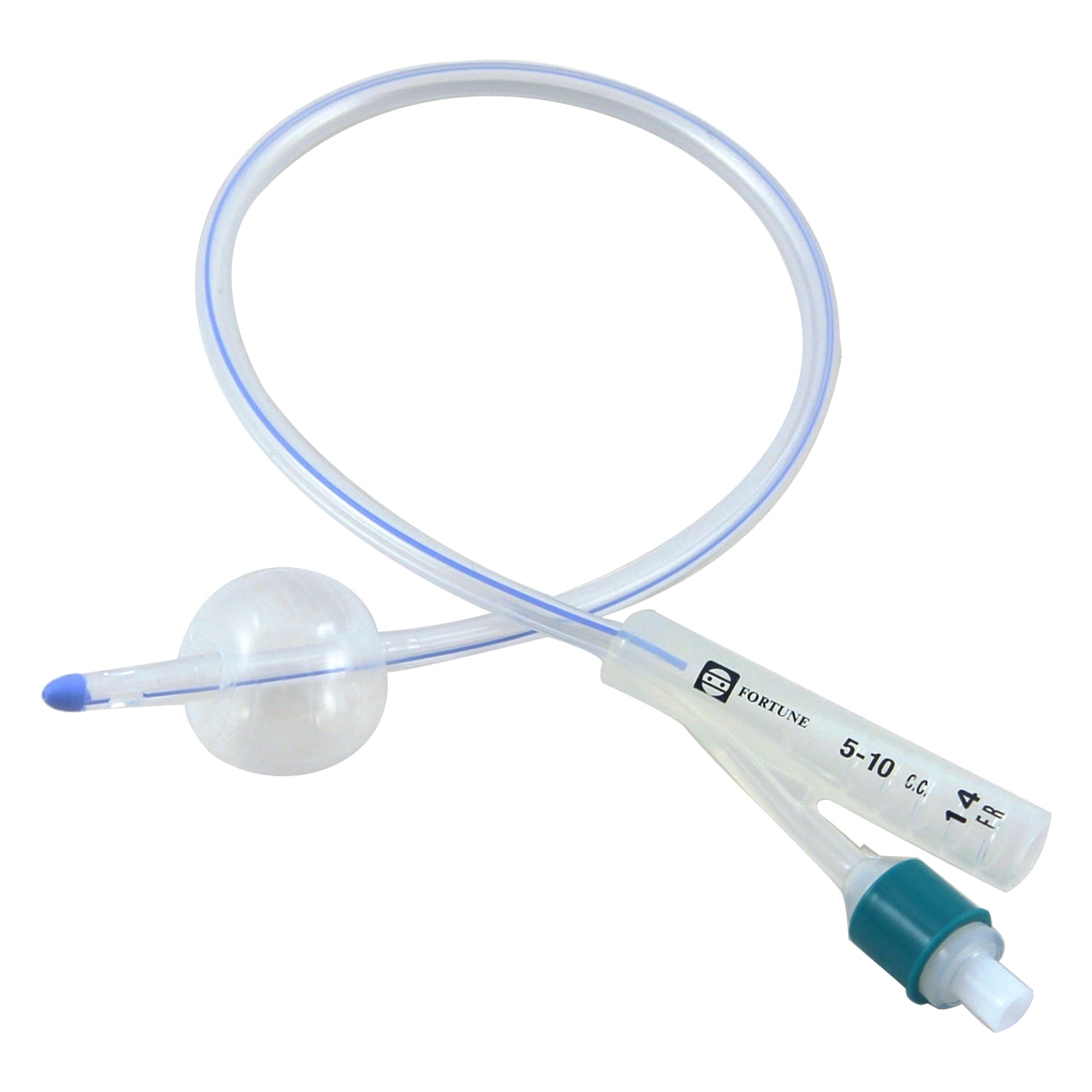 CATETERE FOLEY 2 VIE CH. 24 100% SILICONE CF. 10 PZ