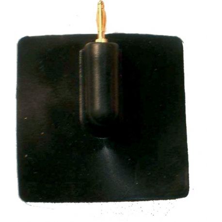 ELETTRODI IN SILICONE mm. 80x120 DIAMETRO mm. 4 MASCHIO