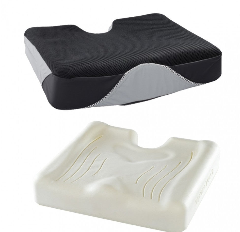 CUSCINO ANATOMICO VISCOELASTICO ISKIO BI 43x43x8,5 cm.
