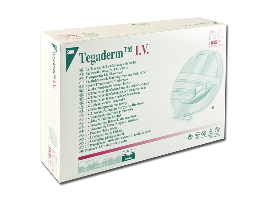 TEGADERM 3M I.V. STRIPS cm. 8,5x10,5 CF 50 PZ