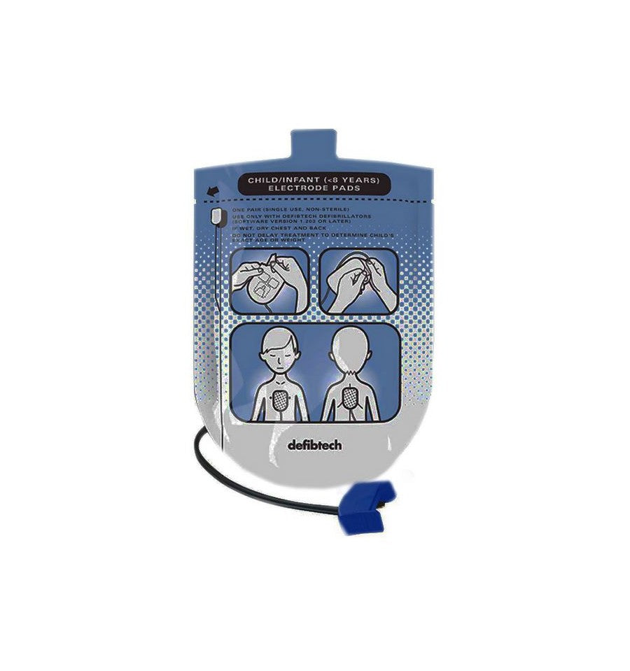 SET 2 ELETTRODI PEDIATRICI PER DEFIBRILLATORE LIFELINE