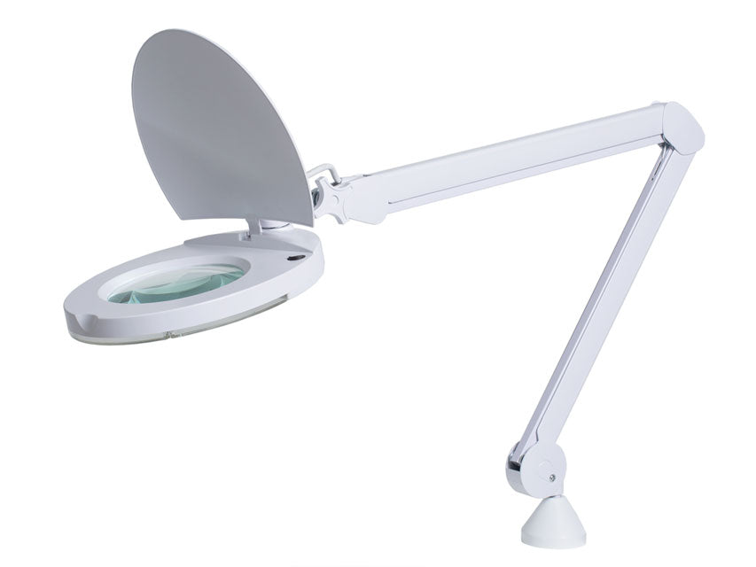 LAMPADA LED LUPA CON LENTE DA TAVOLO