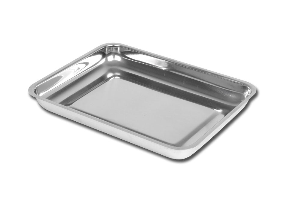 VASSOIO INOX cm 40 x 30 x 4 (h)