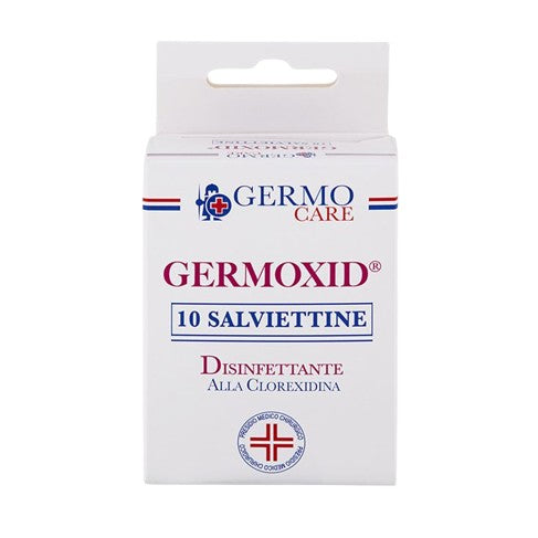 SALVIETTE ALLA CLOREXIDINA GERMOXID WIPE CF 10 PZ