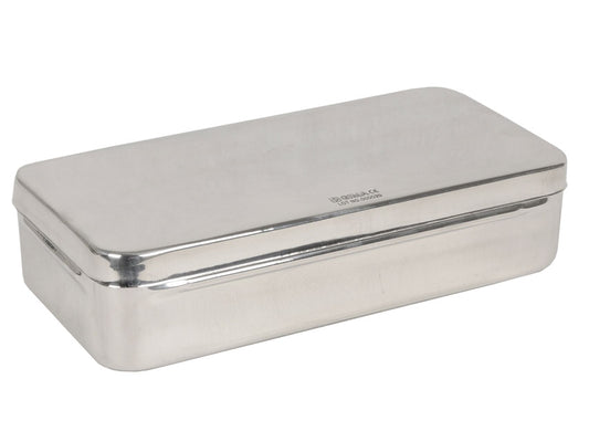 SCATOLA ACCIAIO INOX cm. 25x12x6h