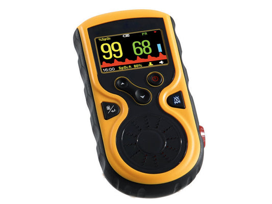PULSOSSIMETRO OXY-100 con indice di perfusione ed allarmi