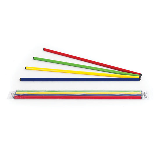 SET BASTONI IN PVC LUNGHEZZA CM.100 CF.4 PZ