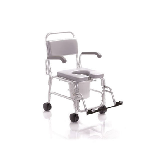 SEDIA PER WC E DOCCIA SEDILE E SCHIEN. IMBOTTITI ONDA