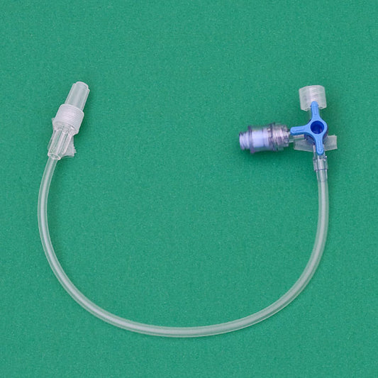 RUBINETTO A 3 VIE CON PROLUNGA cm 25 IN PVC diam .2X4 mm