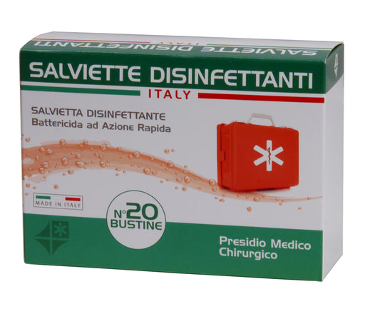 SALVIETTE DISINFETTANTI PMC CF 20 PZ