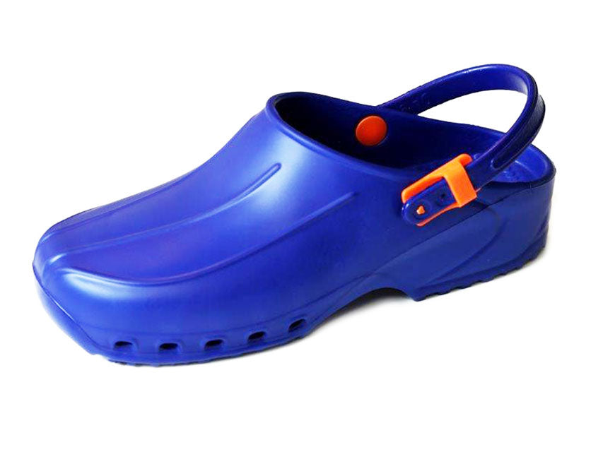 ZOCCOLI ULTRA LEGGERI CON LACETTO 36 BLU