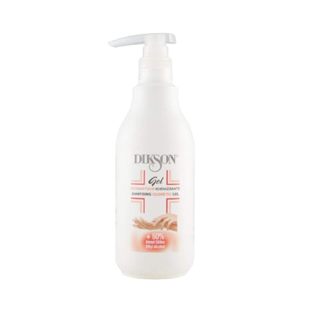 GEL DIKSON IGIENIZZANTE MANI CON EROGATORE 70% alcool - 500 ml