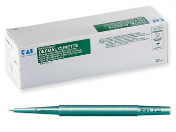 CURETTA DERMATOLOGICA KAI mm. 2 CF 20 PZ