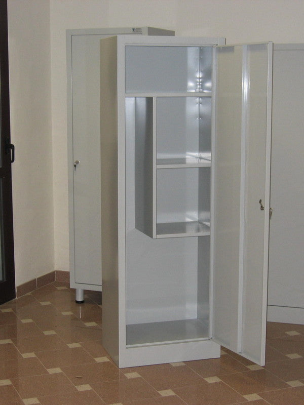 ARMADIO PORTASCOPE in lamiera di acciaio mm 600 x 400 x 1800 h