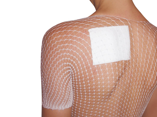 RETE TUBOLARE ELASTICA -  10, per spalle, corpo, schiena 1 Cf